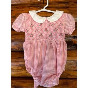 Lil Cactus Pink Floral Bubble 3-6 Months